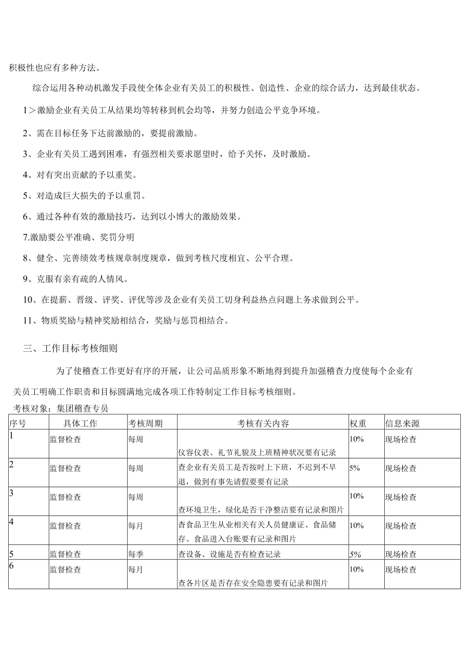 办公文档范本员工激励机制及考核方案.docx_第3页