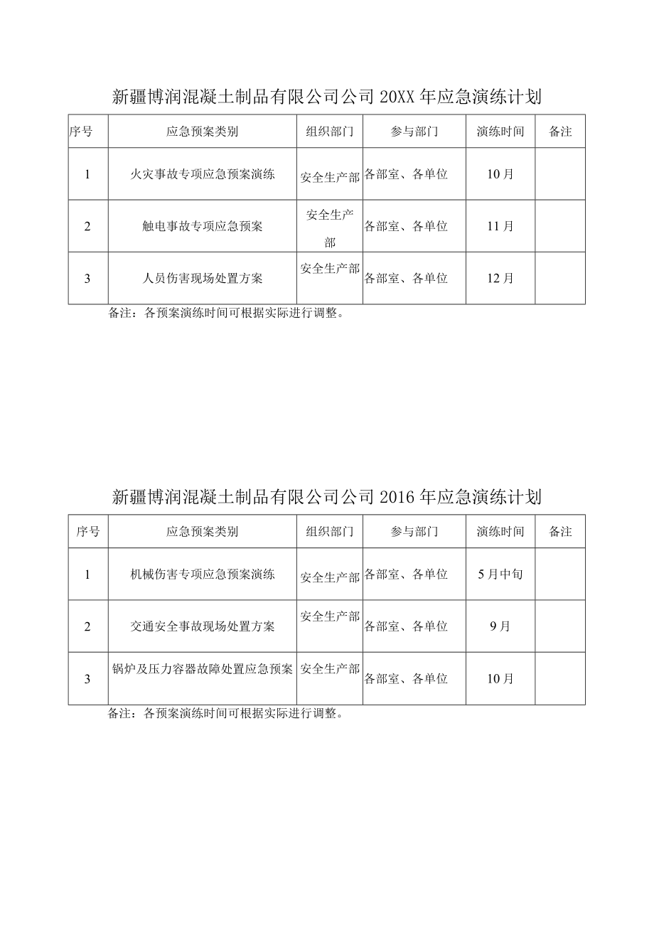 应急演练计划.docx_第1页