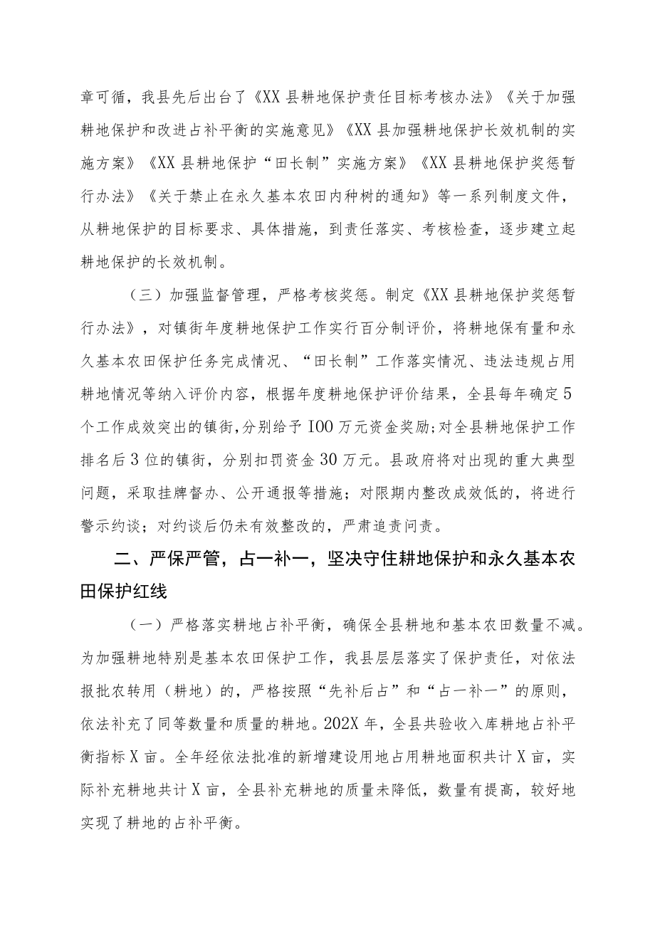 202X年XX地区耕地保护典型经验材料.docx_第2页