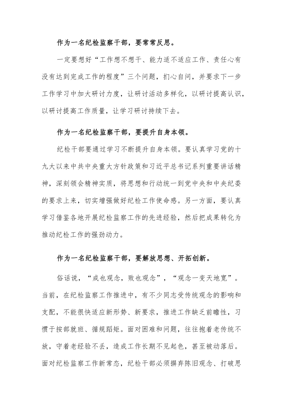 纪检监察干部作风怎么看工作怎么干研讨发言材料.docx_第2页