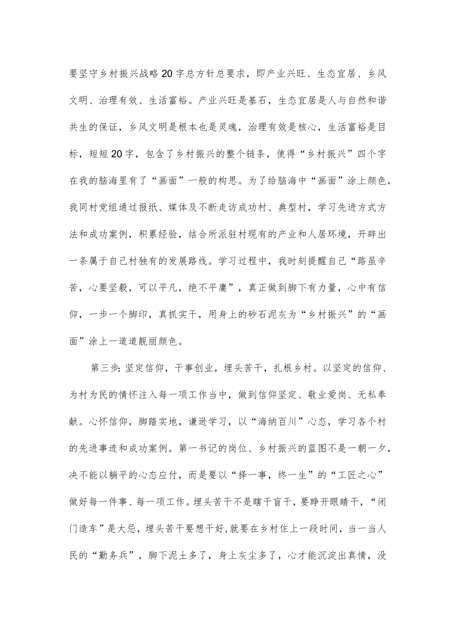 驻村第一书记座谈发言稿.docx_第2页