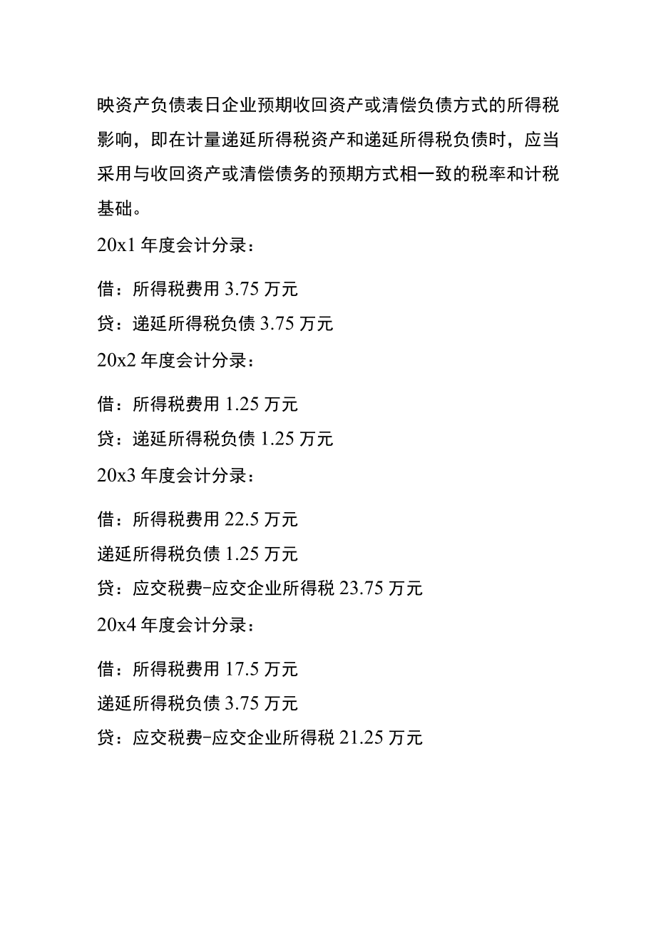 固定资产折旧的税会差异递延所得税会计账务处理.docx_第3页