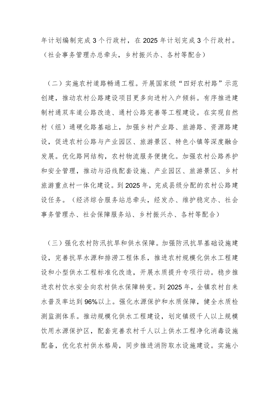 2023年度在XX镇乡村建设行动方案.docx_第3页