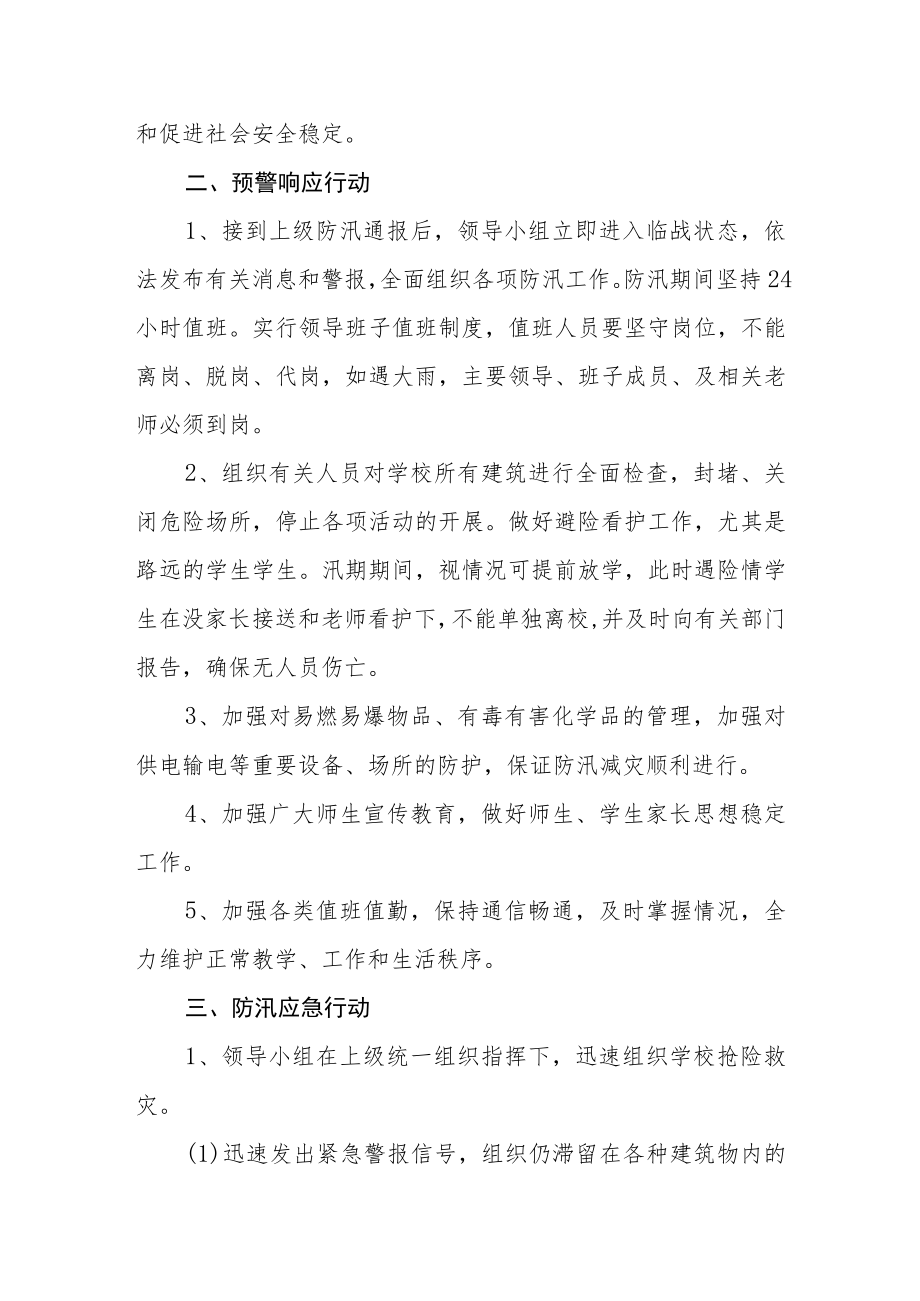 学校防汛防台风抢险救灾应急预案.docx_第2页