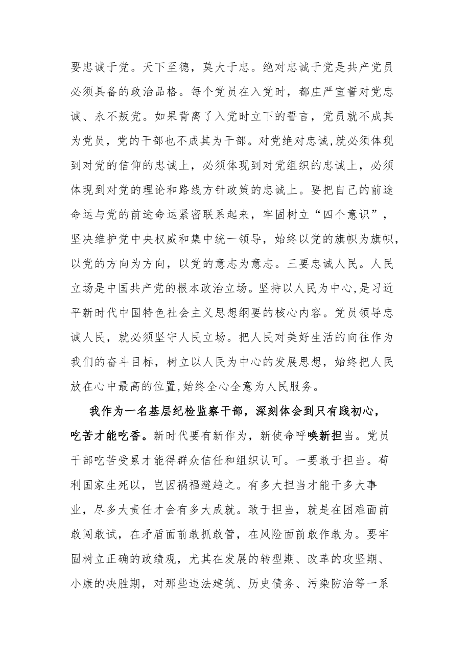 县级纪检干部教育整顿心得体会2篇.docx_第2页