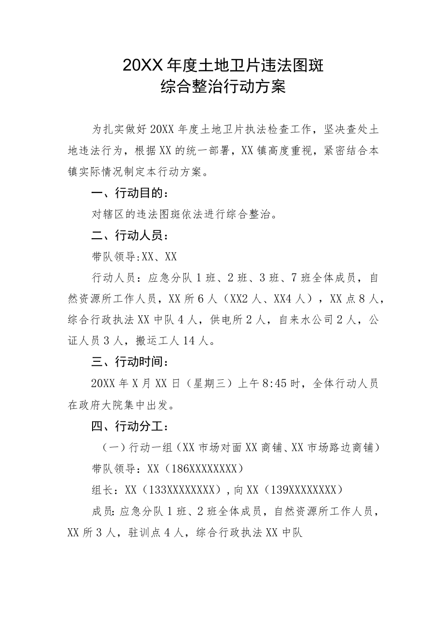 土地卫片违法图斑综合整治行动方案.docx_第1页