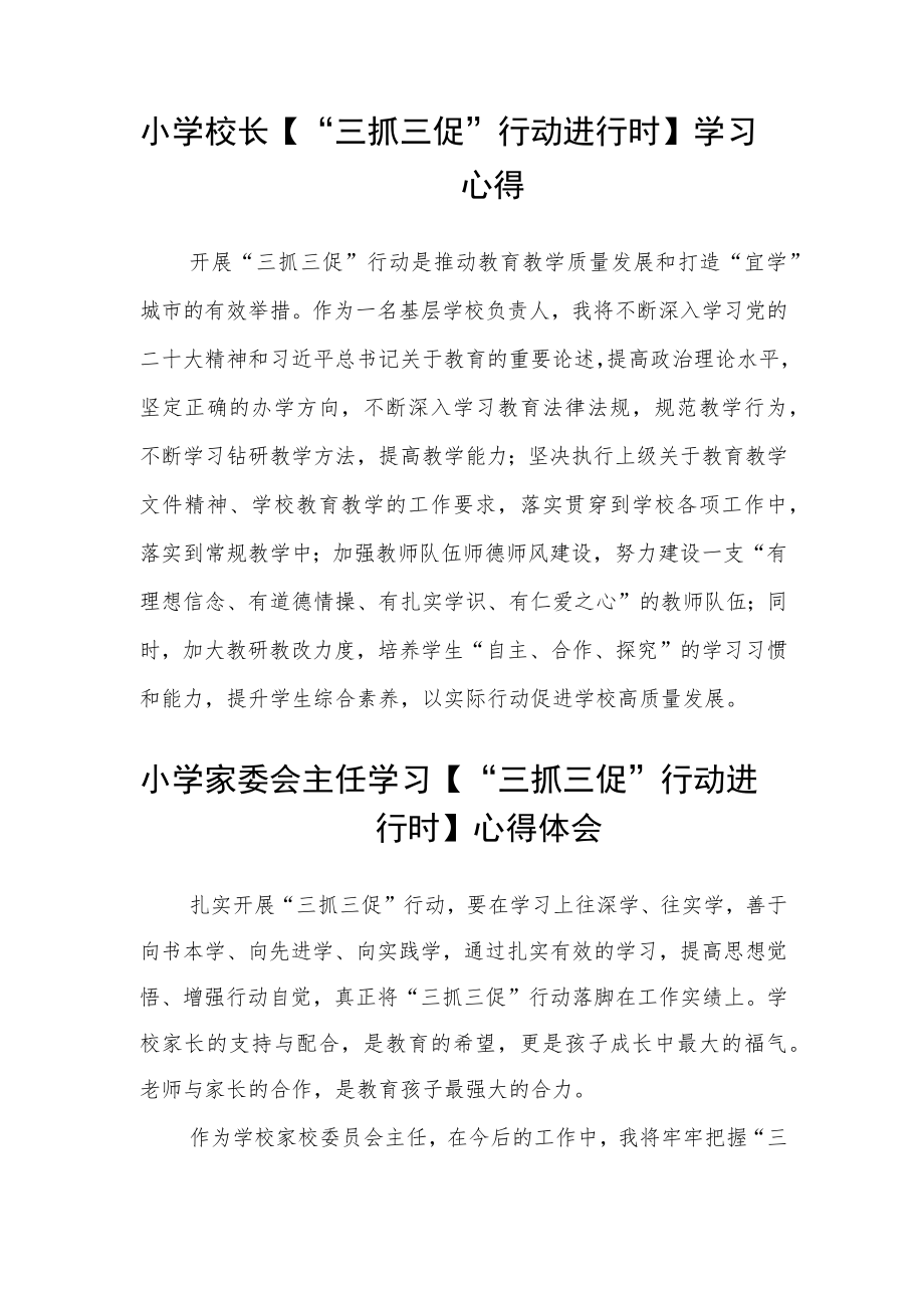 （共三篇）学校副校长学习“三抓三促”行动进行时感想.docx_第2页