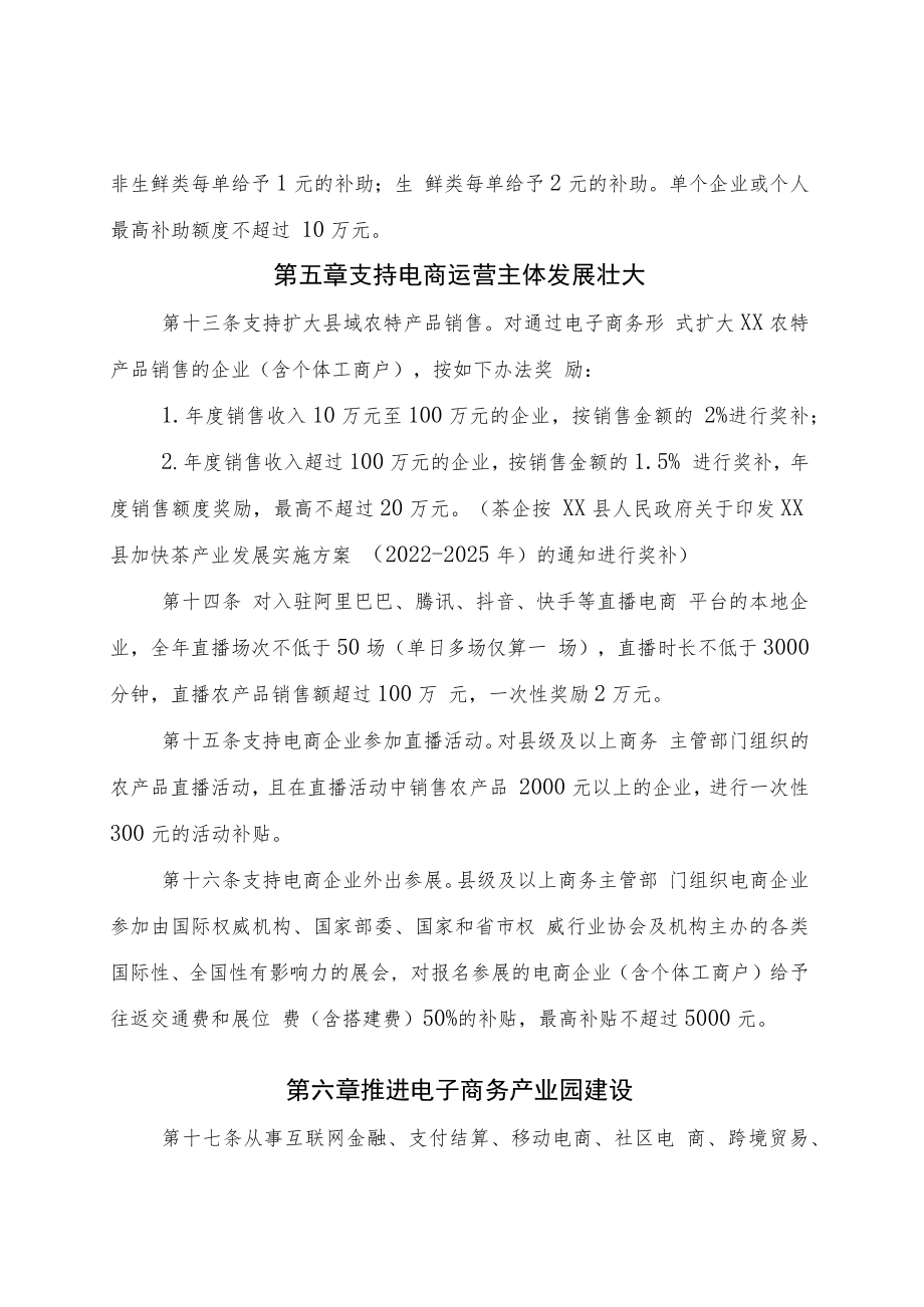 XX县国家级电子商务进农村综合示范县扶持奖励暂行办法.docx_第3页