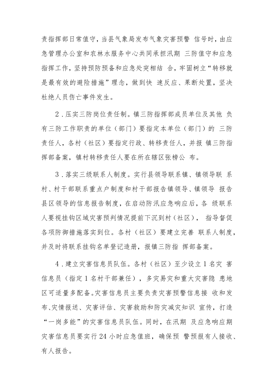 XX镇2023年防汛工作方案.docx_第2页