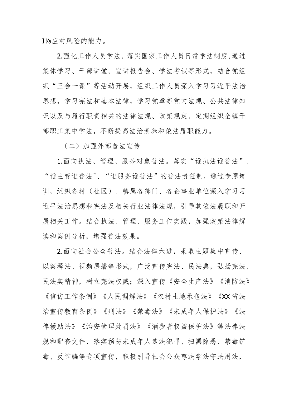 XX镇2023年度普法计划（全套）.docx_第2页