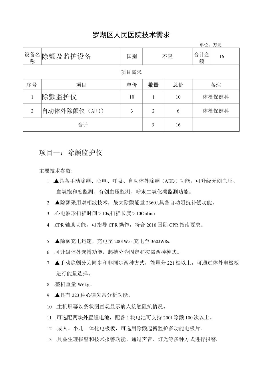 罗湖区人民医院技术需求.docx_第1页