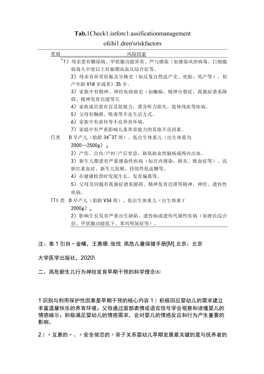 2023高危新生儿行为神经发育早期干预专家共识（全文）.docx_第3页