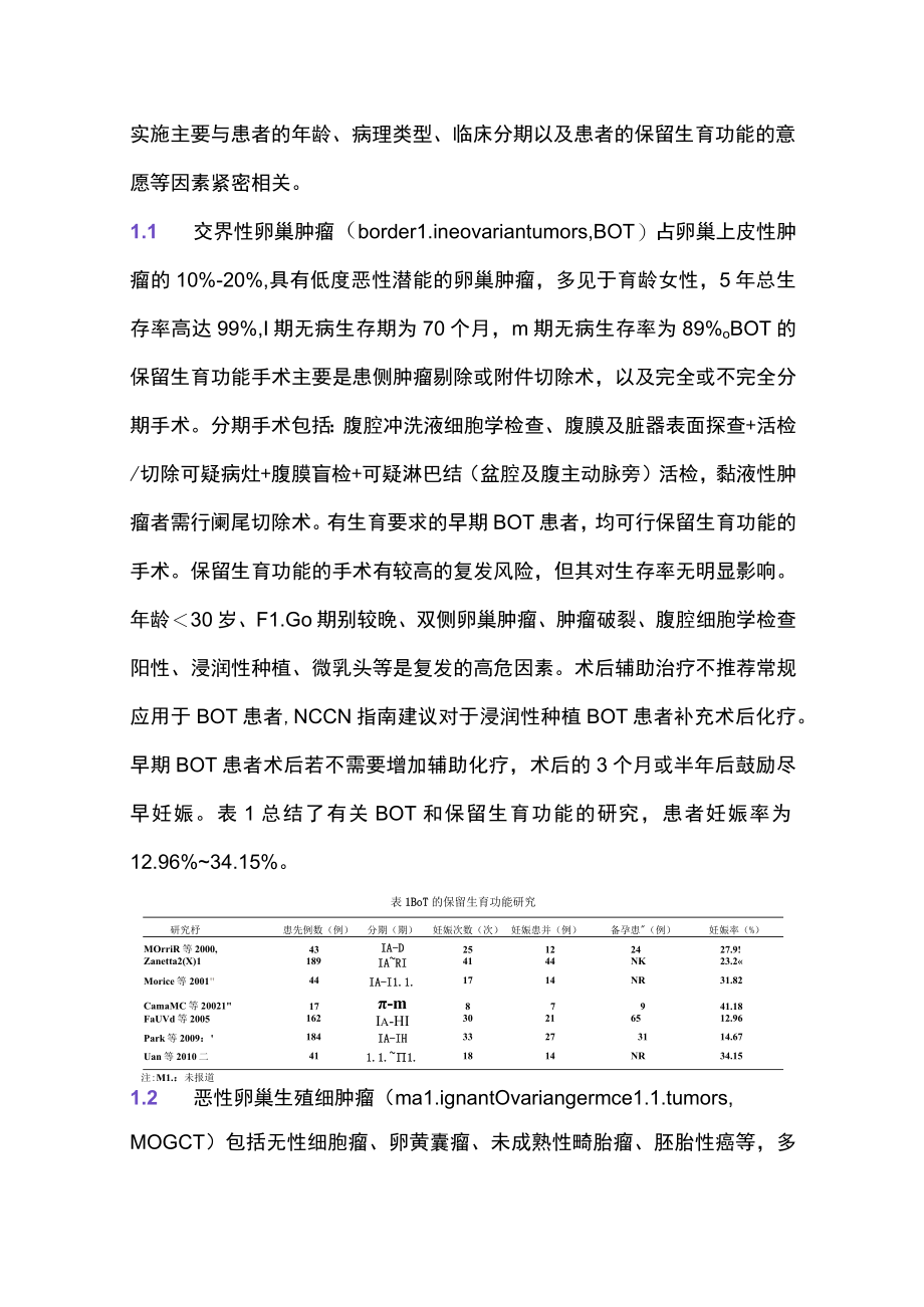 2022卵巢肿瘤保留生育力现状（全文）.docx_第2页