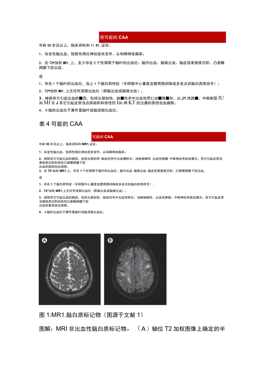 2022脑淀粉样血管病诊断标准更新要点（全文）.docx_第3页