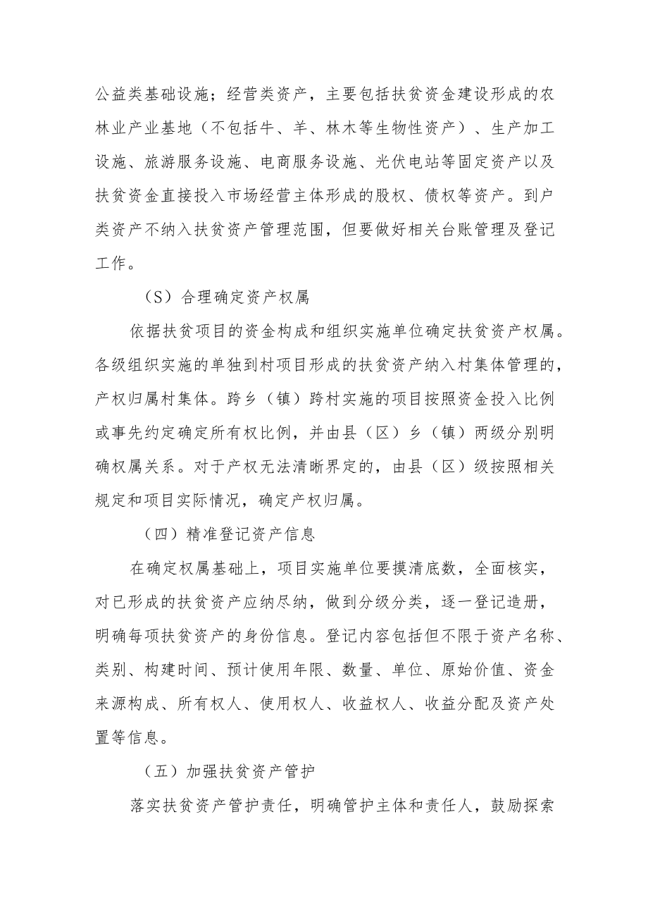 扶贫资产管理实施方案（试行）.docx_第3页