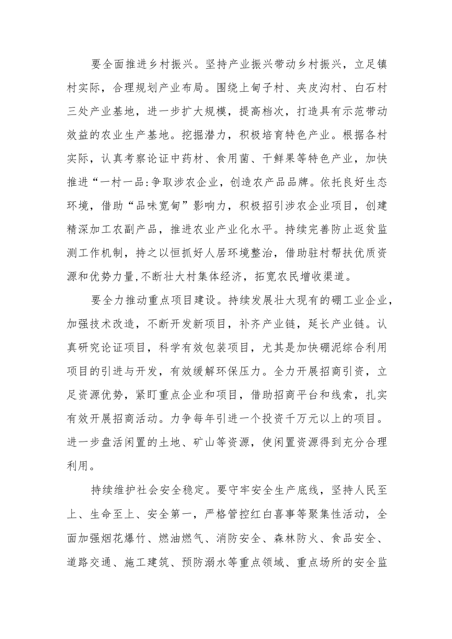 (3篇)乡镇党委书记学习宣传贯彻党的二十大精神心得体会.docx_第3页