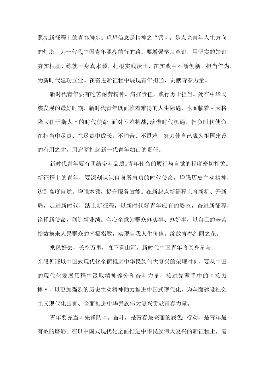 新时代青年的使命与担当 征文.docx_第2页