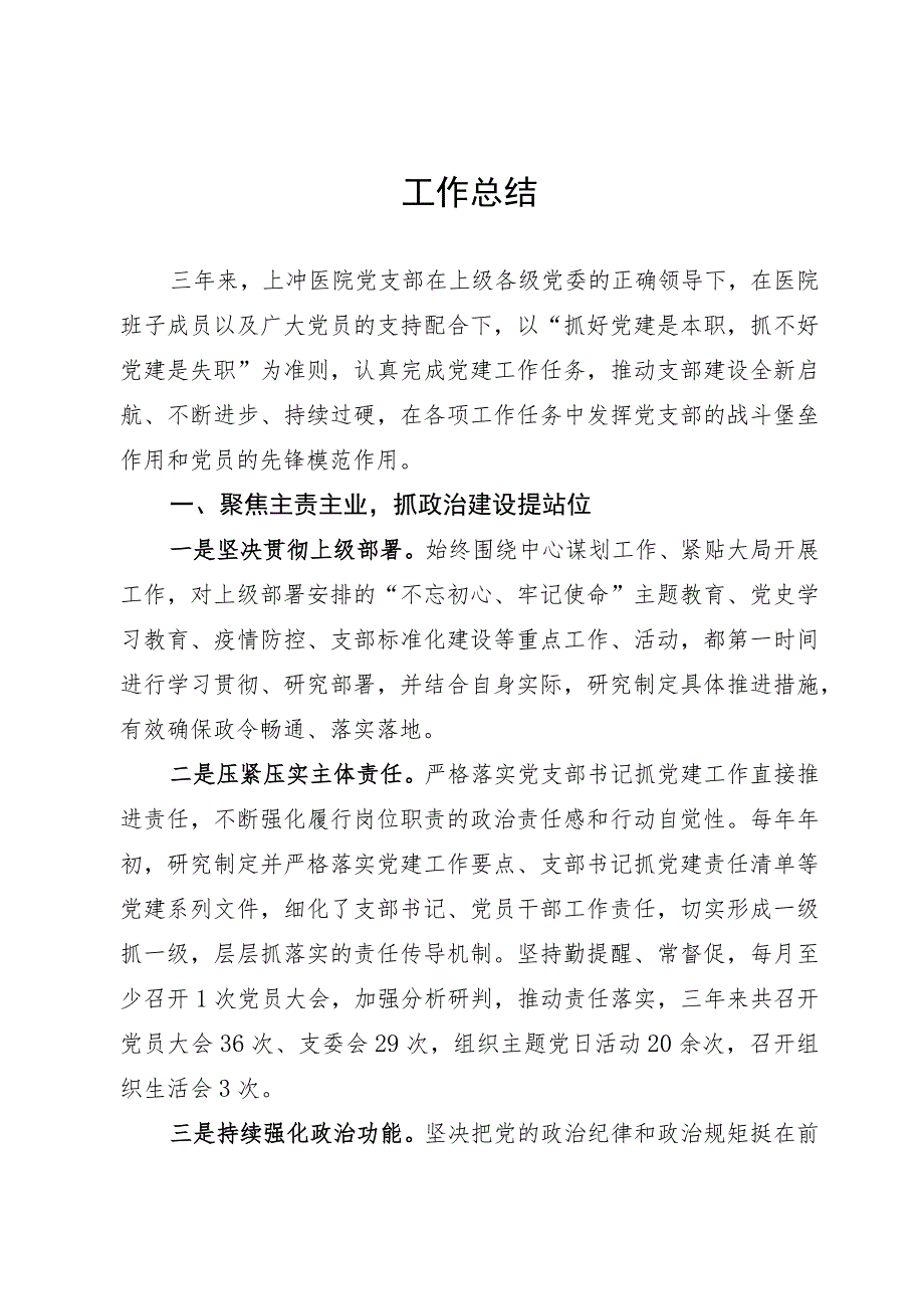 支部换届工作总结.docx_第1页