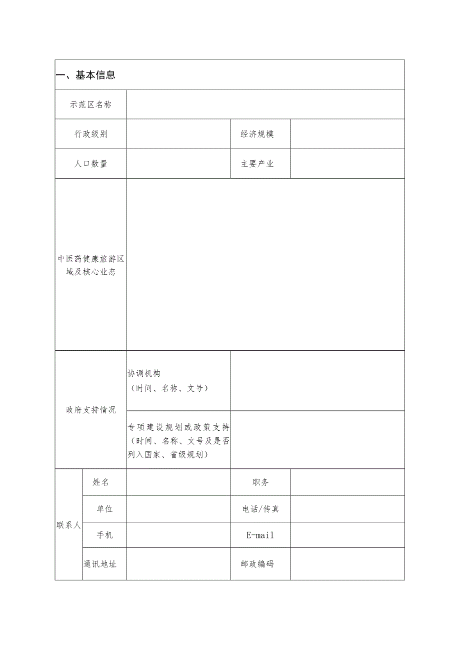 贵州省中医药健康旅游示范区（基地、项目）申报表.docx_第3页