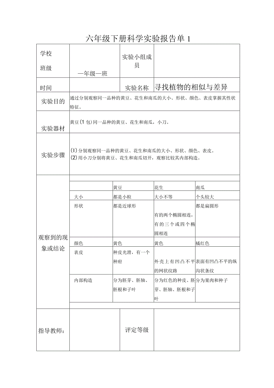 湘科版六年级科学下册实验活动设计.docx_第3页