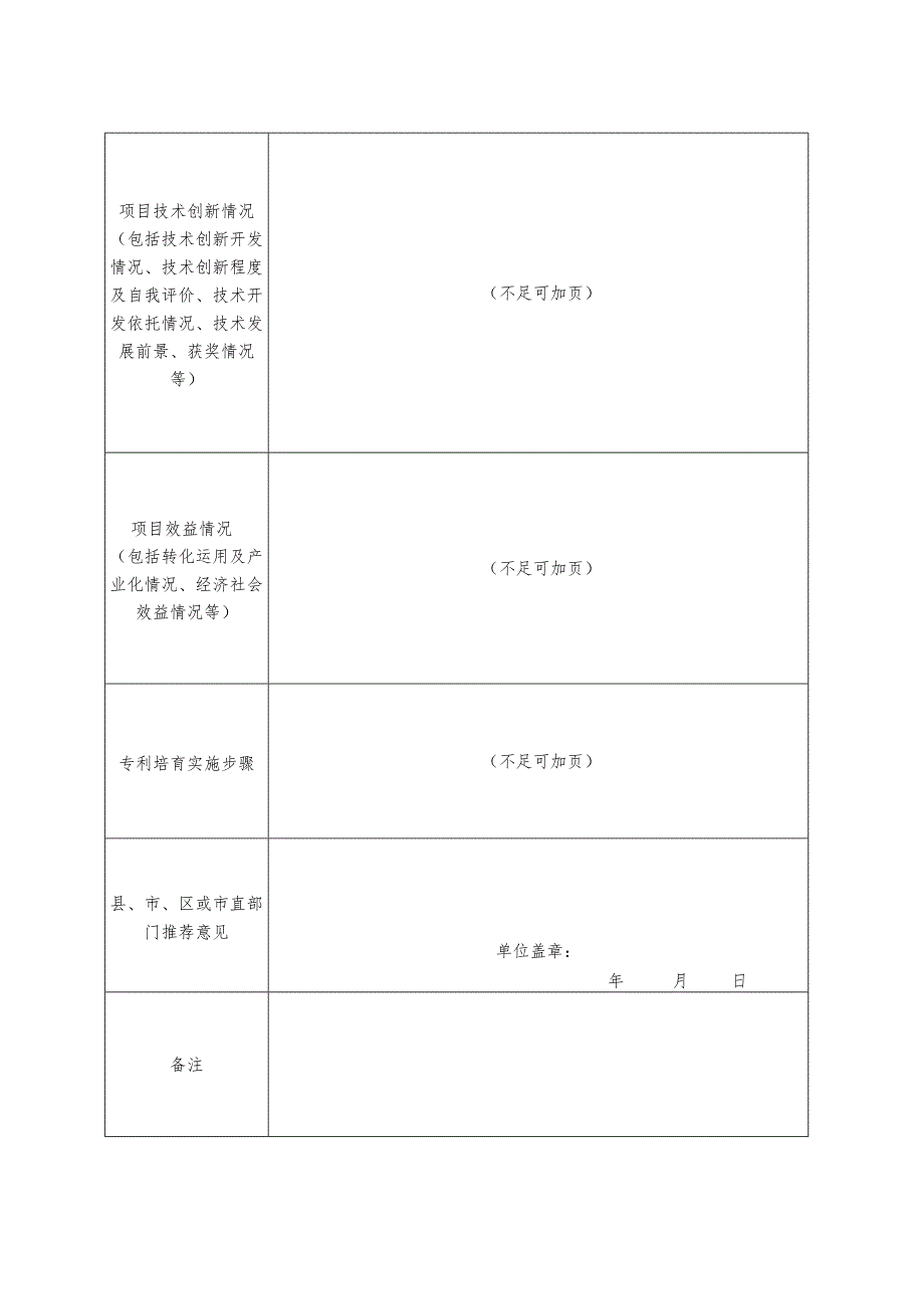 滨州市核心技术专利群培育项目申报书.docx_第3页