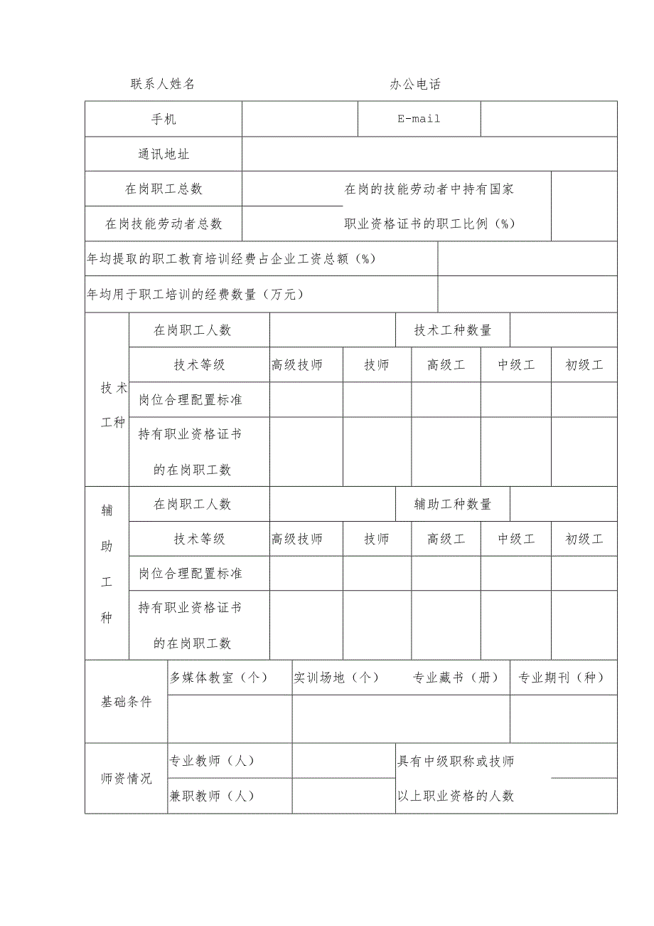 瑞安市企业类高技能人才公共实训基地申报表.docx_第3页