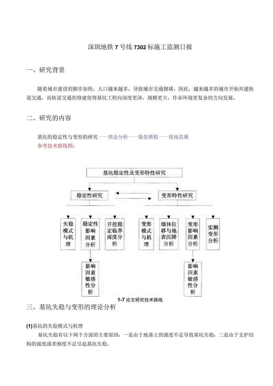 深圳地铁7号线7302标施工监测日报.docx_第1页
