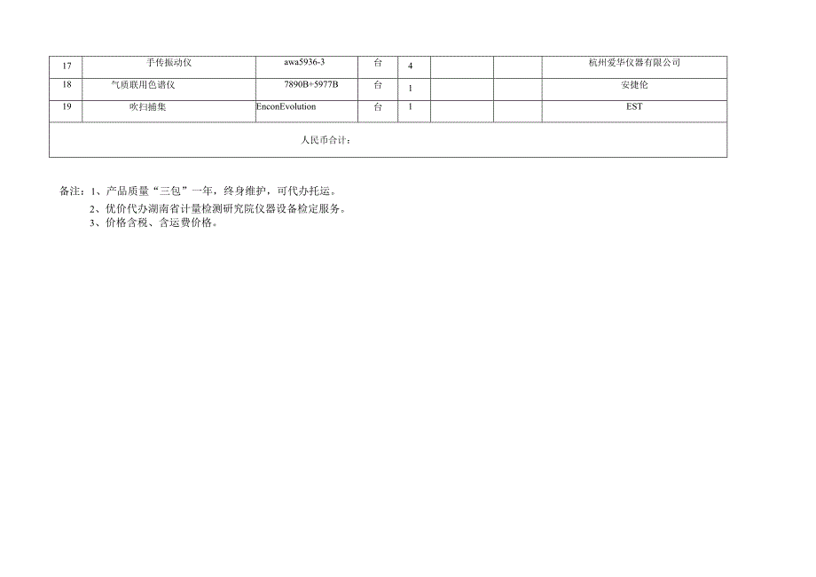 设备仪器报价明细.docx_第2页