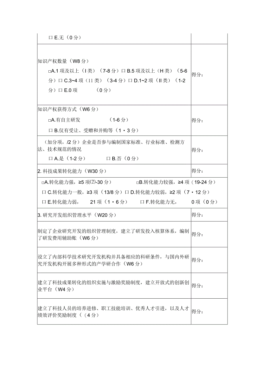 高新技术企业认定技术专家评价表.docx_第2页