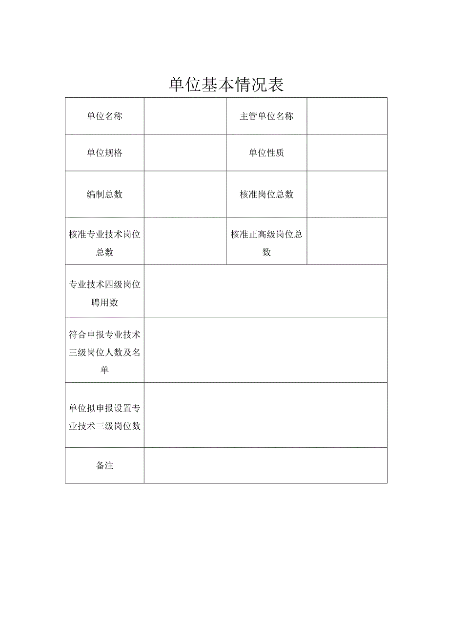 开封市事业单位专业技术三级岗位申报表.docx_第2页