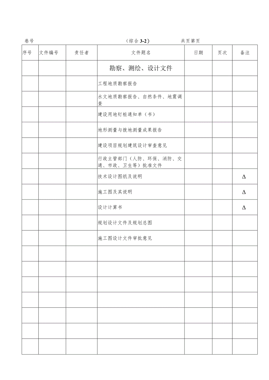 市政工程卷内目录(中山市).docx_第2页