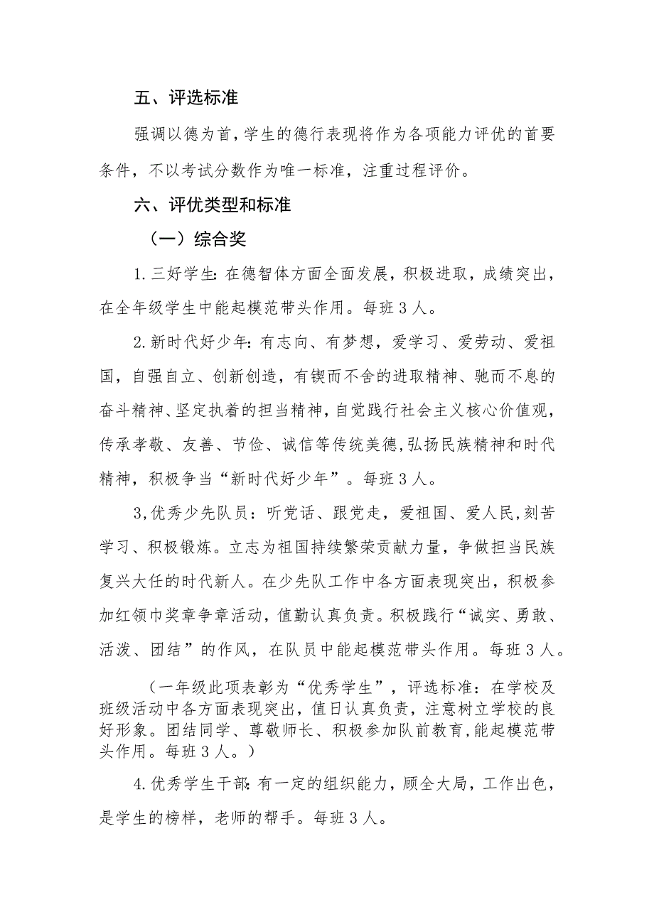 学校学生评优方案.docx_第2页