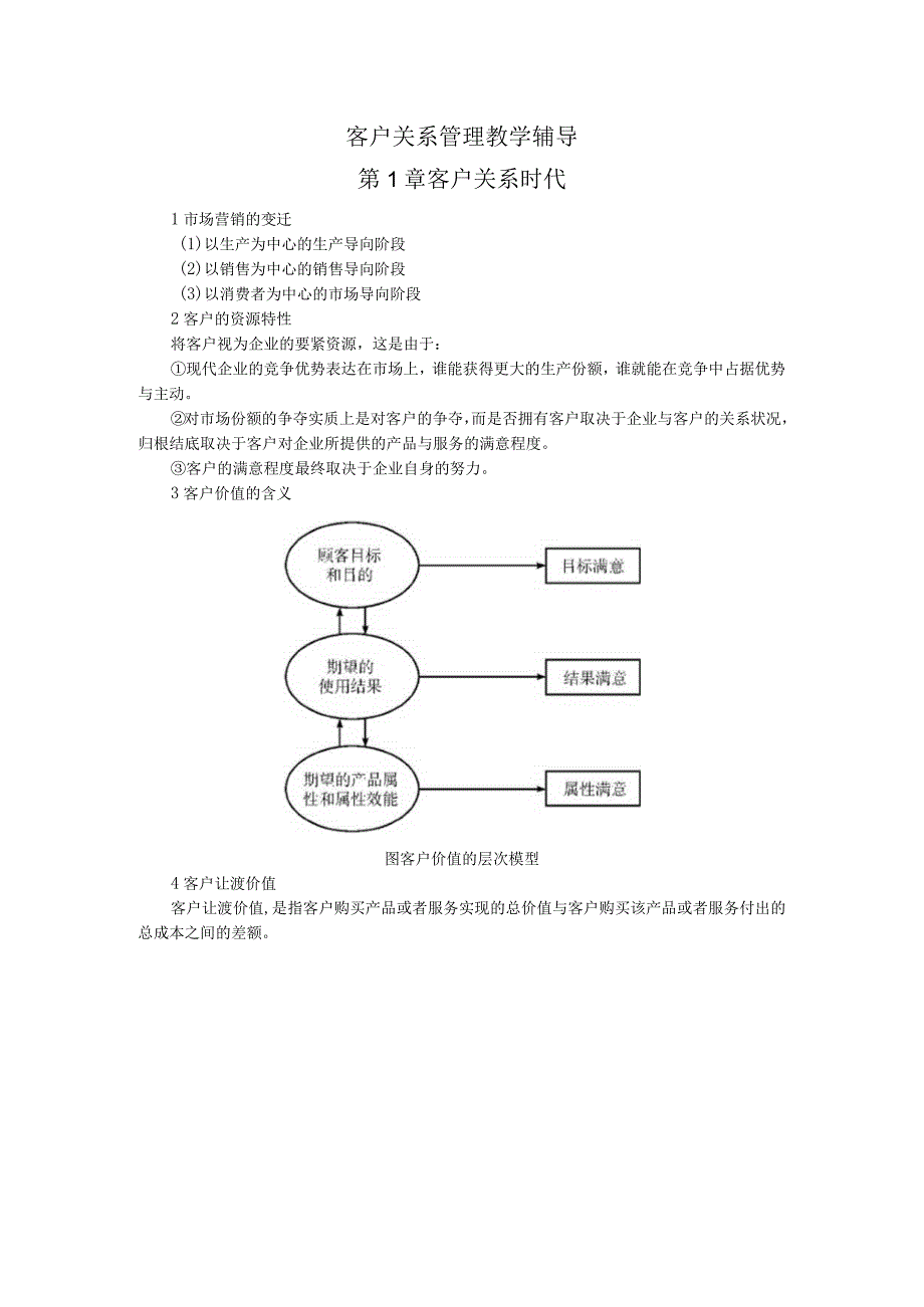 客户关系管理教学辅导.docx_第1页