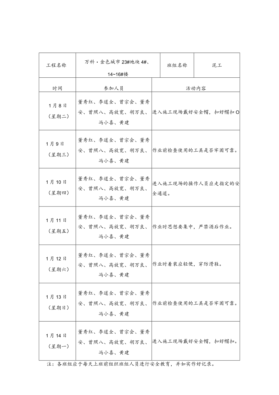 泥工班前活动记录A6-4.docx_第2页