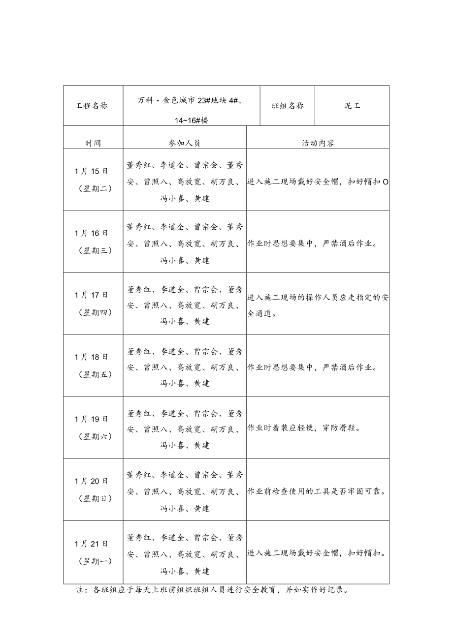 泥工班前活动记录A6-4.docx_第3页