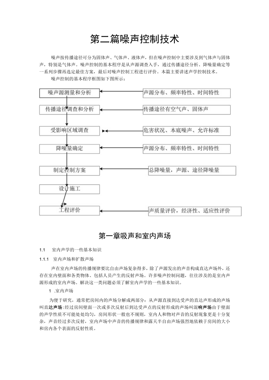 湖大噪声控制工程讲义02噪声控制技术.docx_第1页