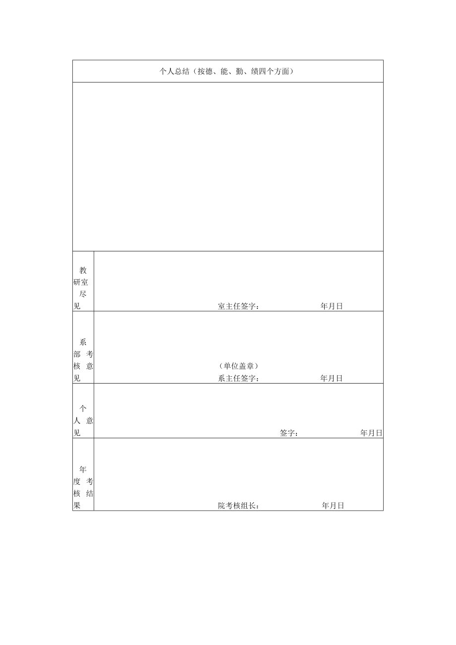 专职教师年度考核表.docx_第2页