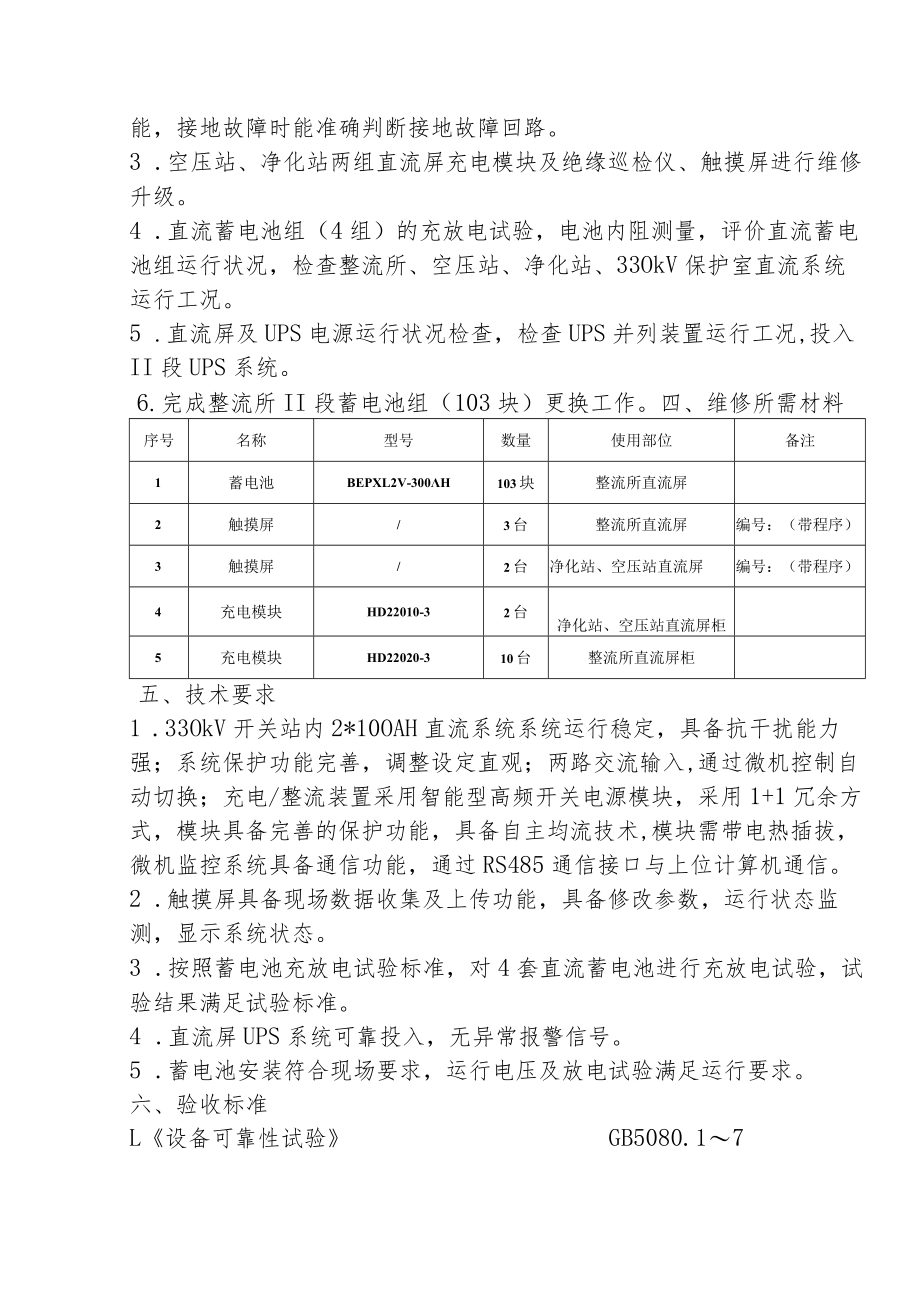 酒钢集团东兴铝业公司嘉峪关分公司动力一作业区直流屏维护.docx_第2页