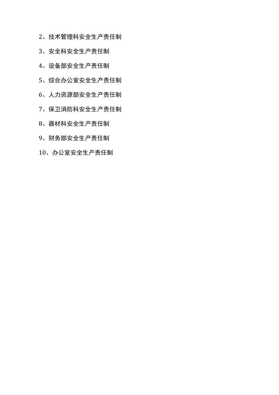 公司各级各部门安全生产责任制.docx_第2页