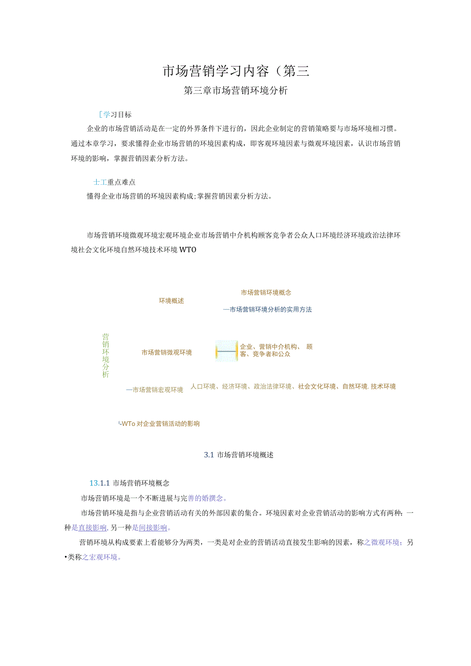 市场营销学习内容(第三.docx_第1页