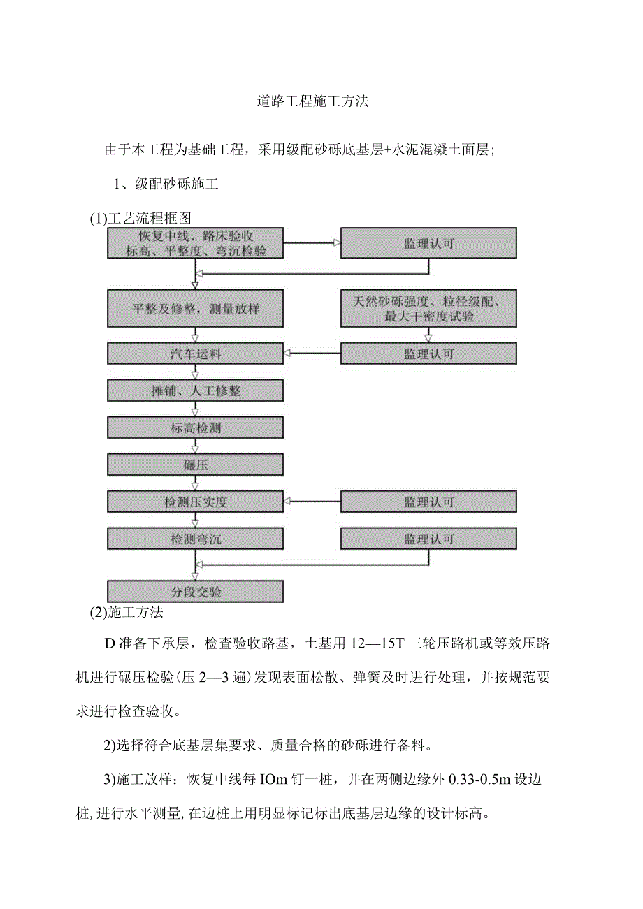 道路工程施工方法.docx_第1页