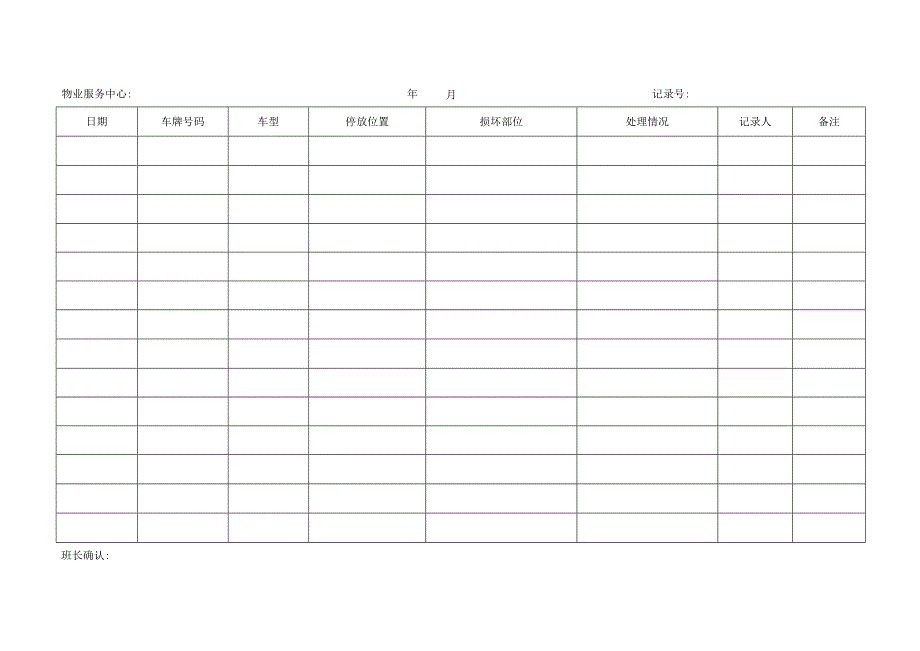 车辆异常情况登记表.docx_第1页