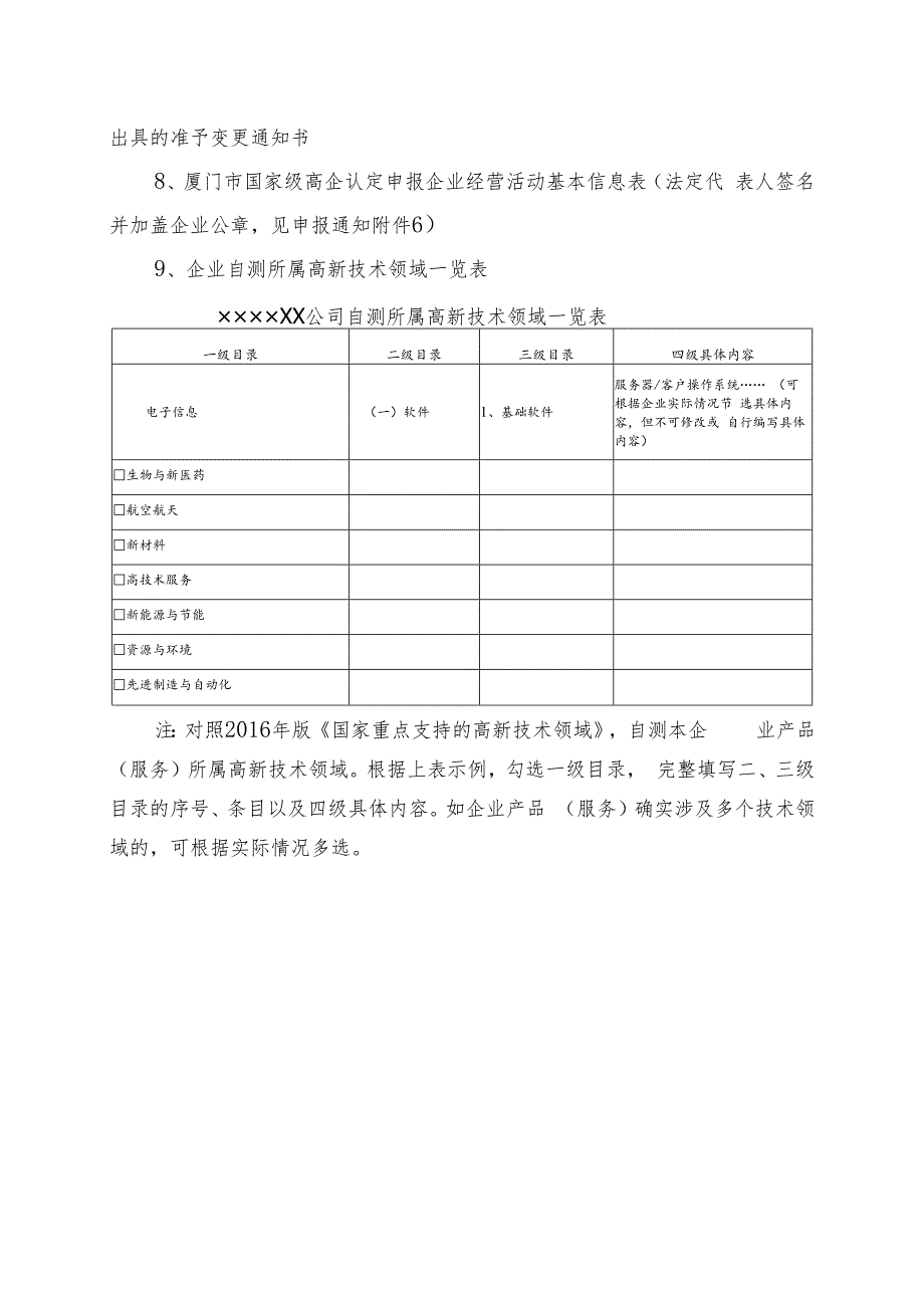 厦门市国家级高企认定重新认定申报材料清单.docx_第2页