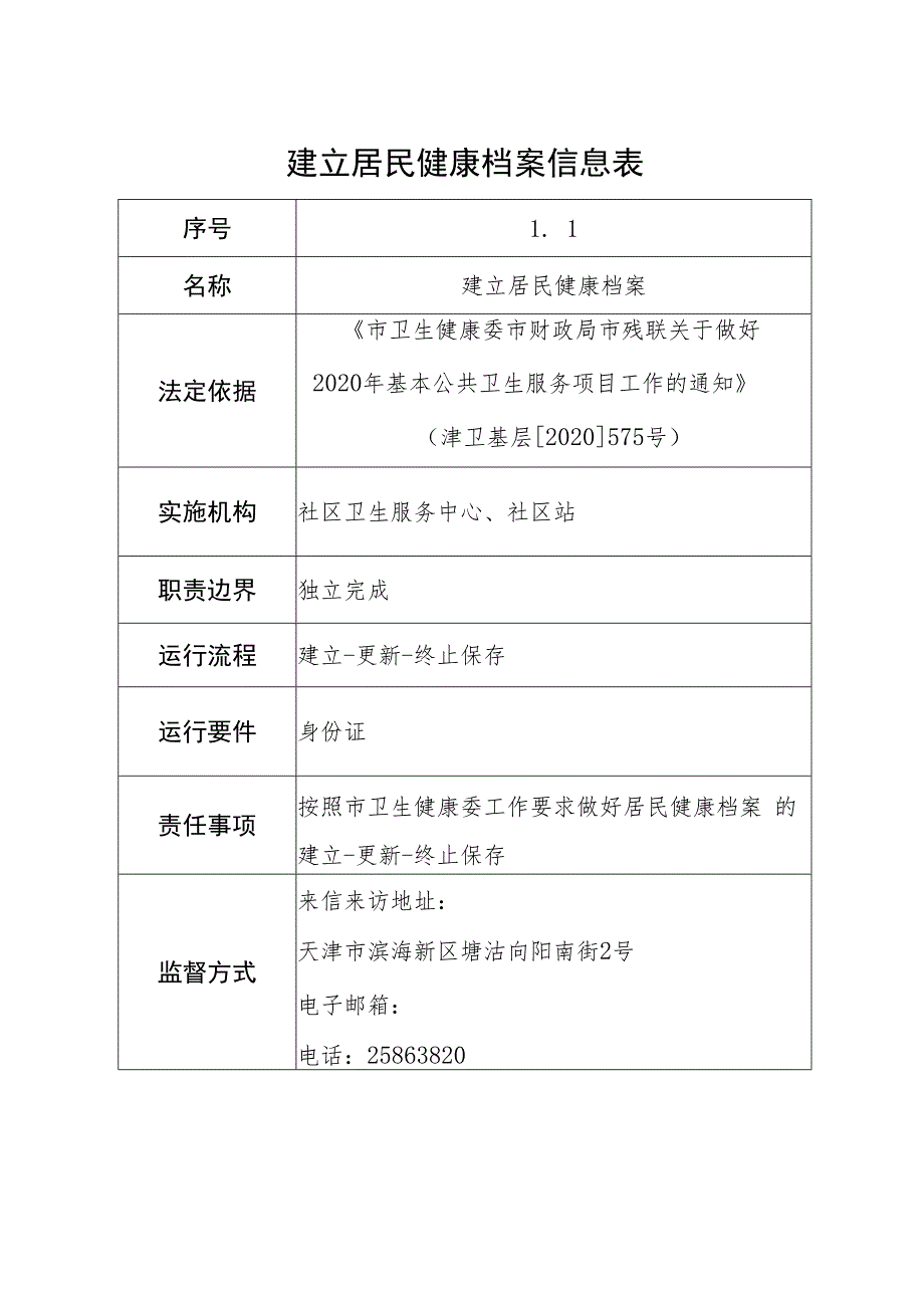 天津市滨海新区杭州道街向阳社区卫生服务中心职责目录.docx_第3页