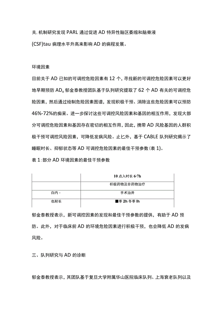 2023阿尔茨海默病早期预防、诊断、治疗.docx_第3页