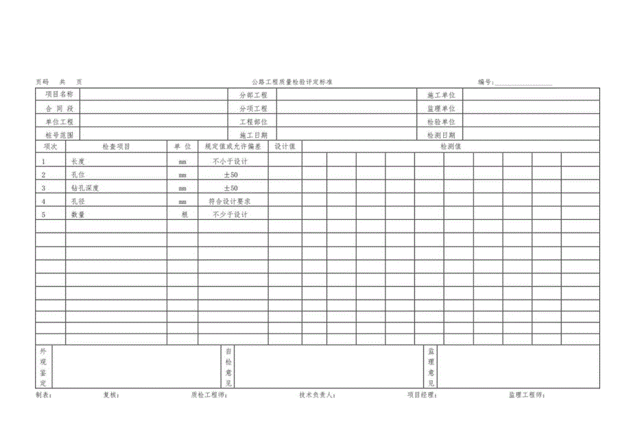 隧道超前钢管质量检验报告单.docx_第1页