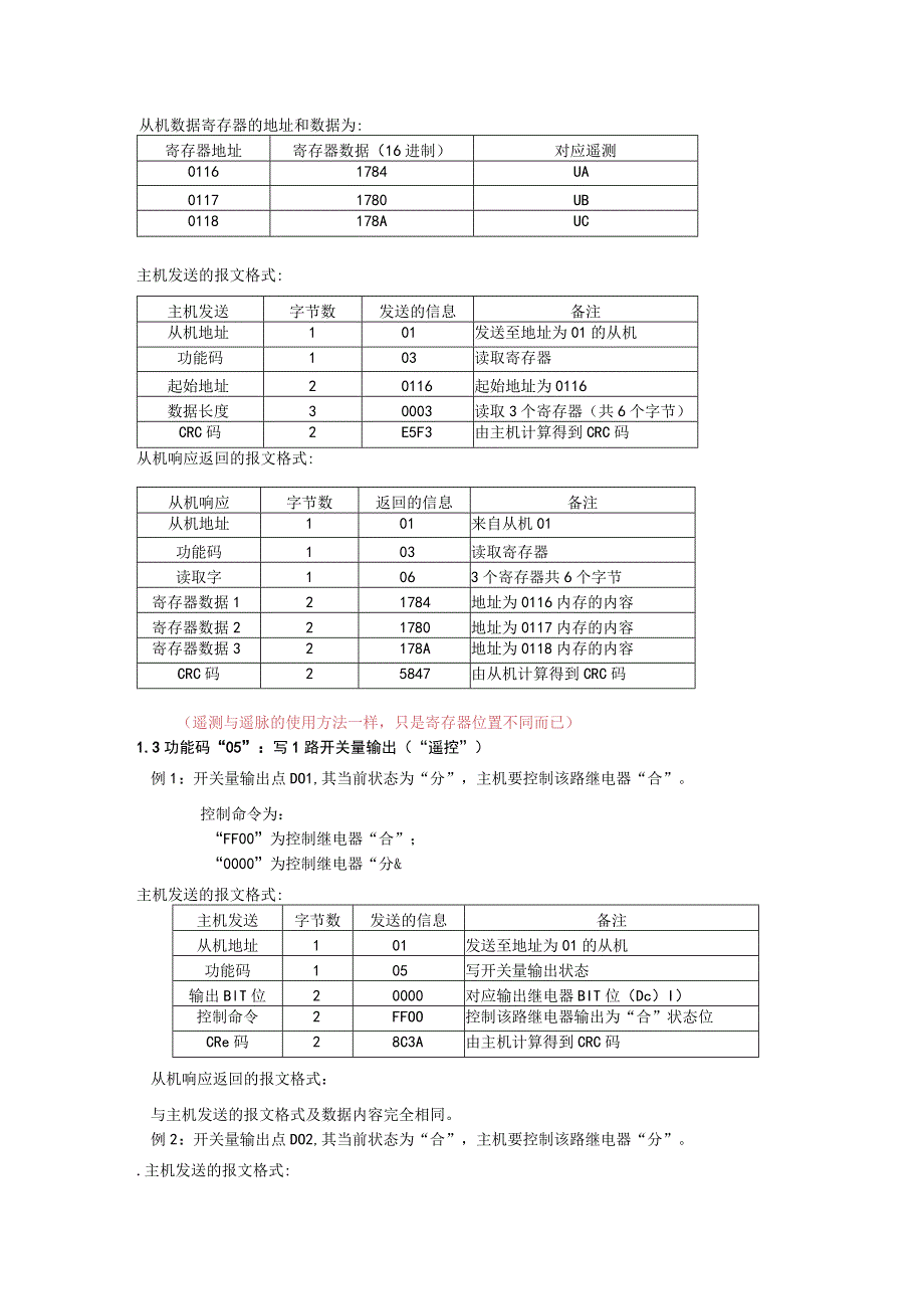 许继modbus协议使用说明.docx_第2页