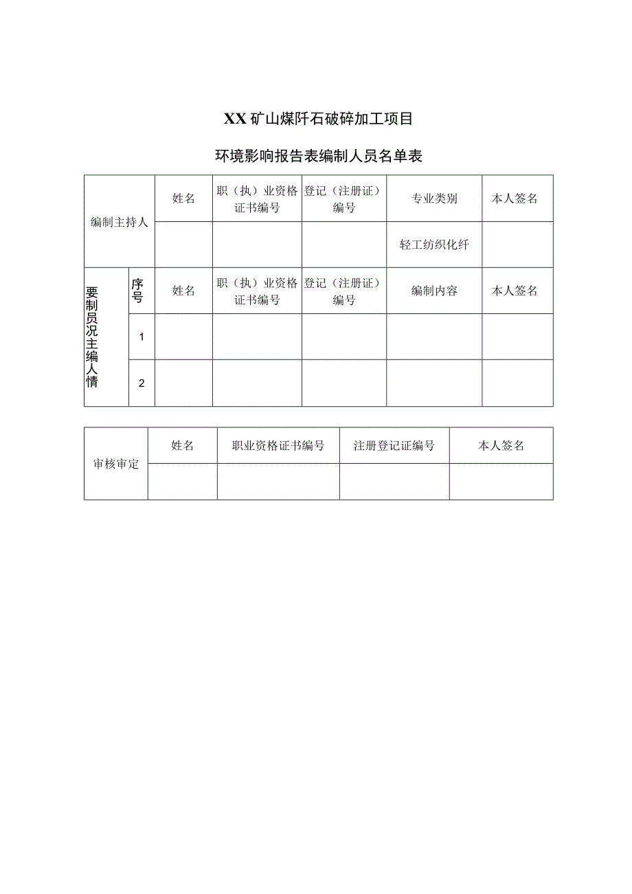 XX矿山煤矸石破碎加工项目环境影响报告书（报批稿）.docx_第2页