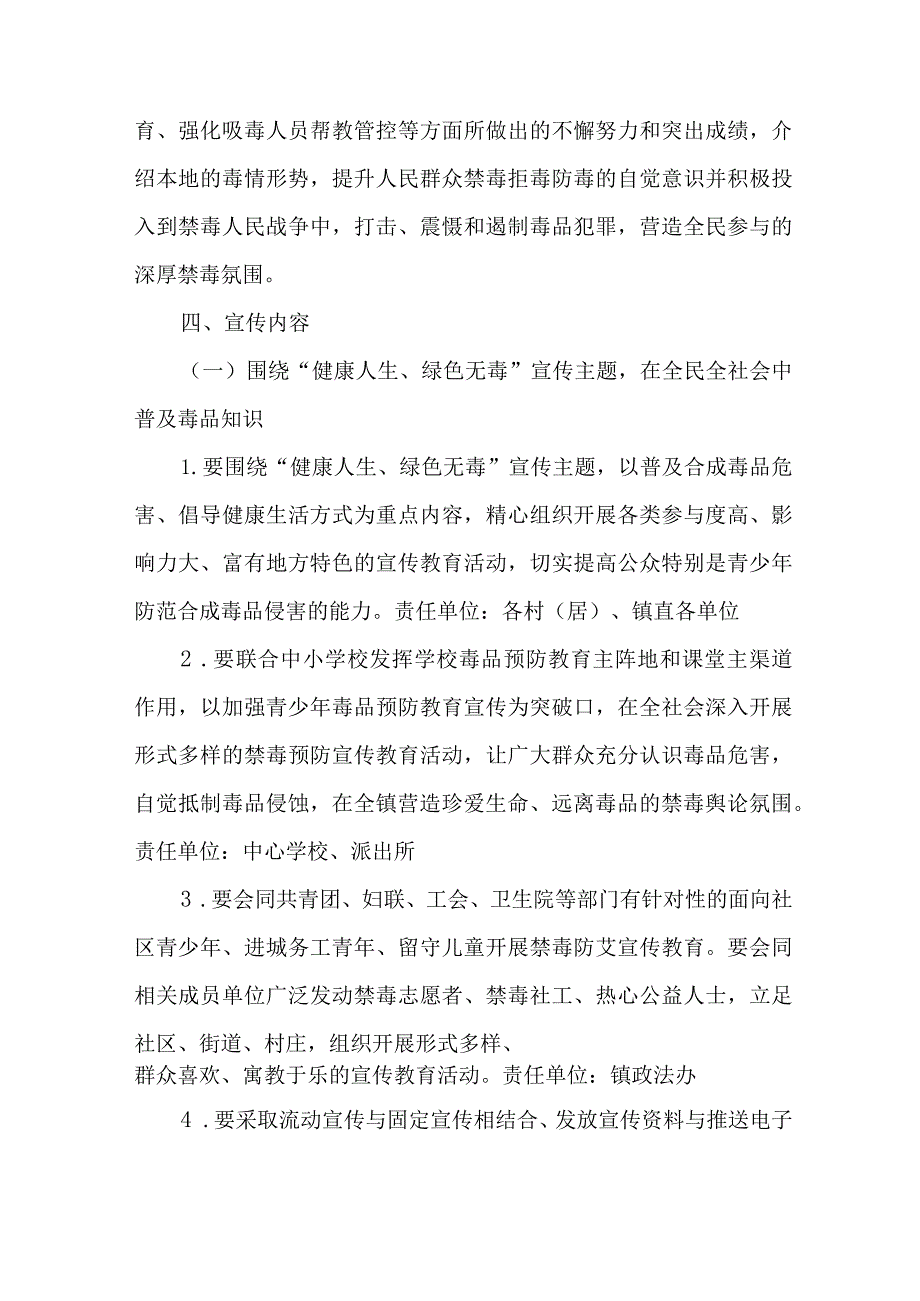 高等大学校开展2023年全民禁毒宣传月主题活动方案 （合计7份）.docx_第2页