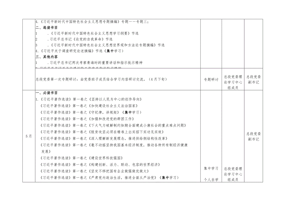 X公路总段党委主题教育学习计划安排表.docx_第3页